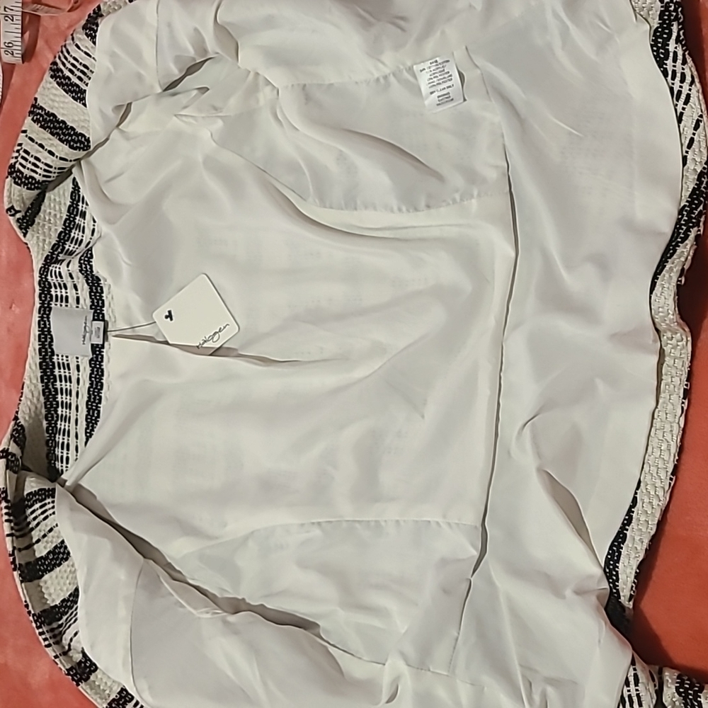 Nordstrom Ivory C Black Radiant Tweed XS - Picture 5 of 11